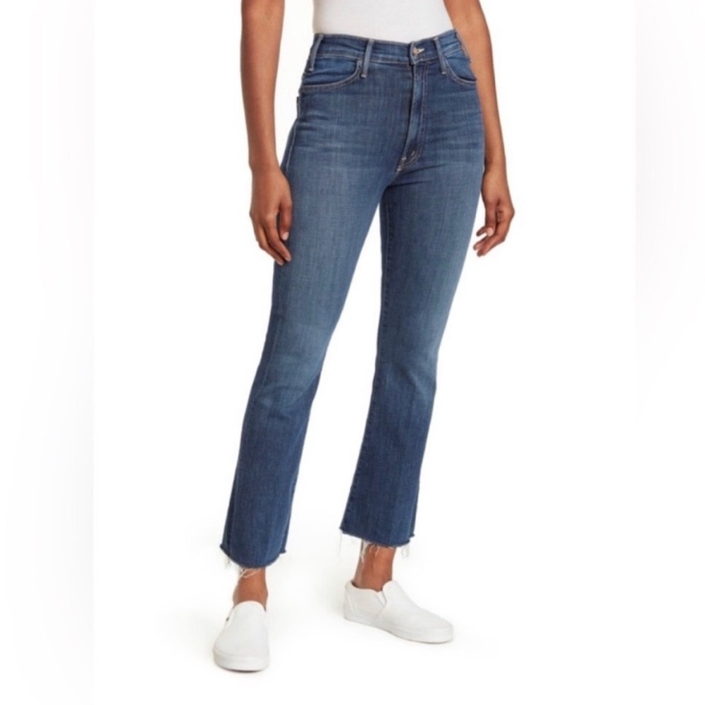MOTHER The Hustler Ankle Fray, Girl Crush Jeans Size 24